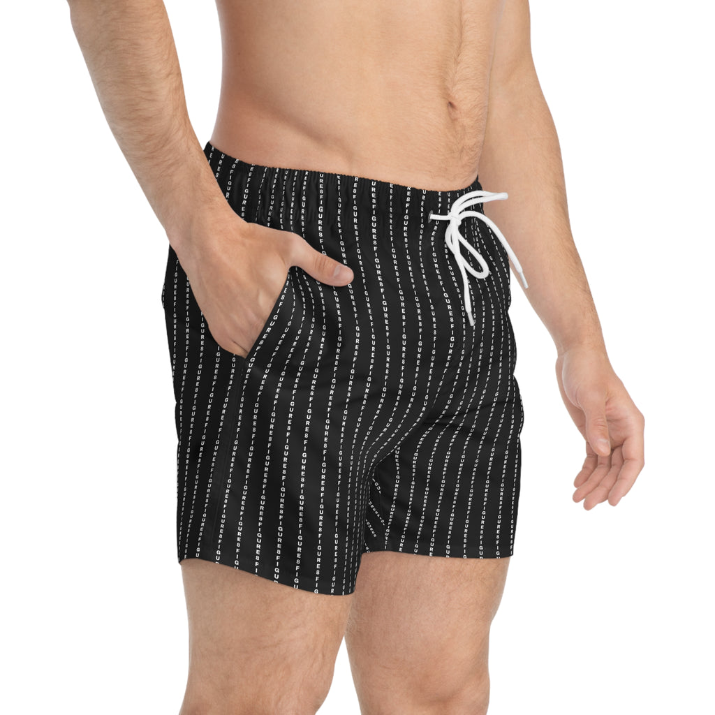 Black Swim Trunks