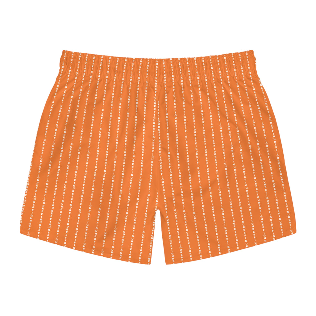 Orange Swim Trunks