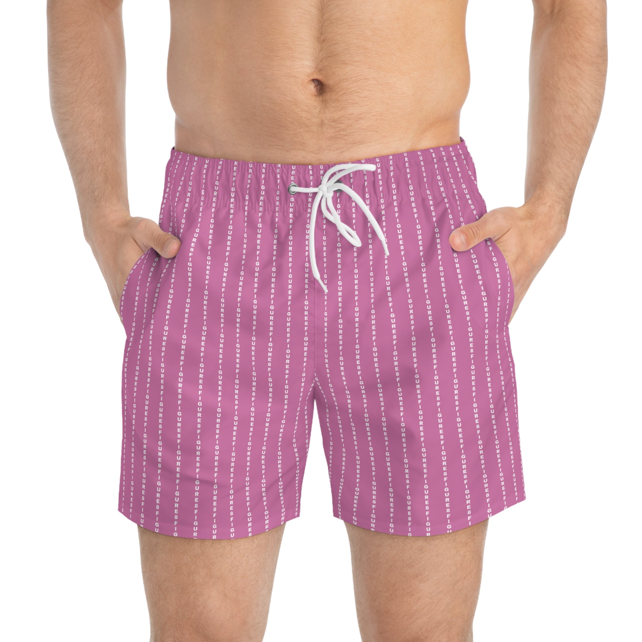 Pink Swim Trunks