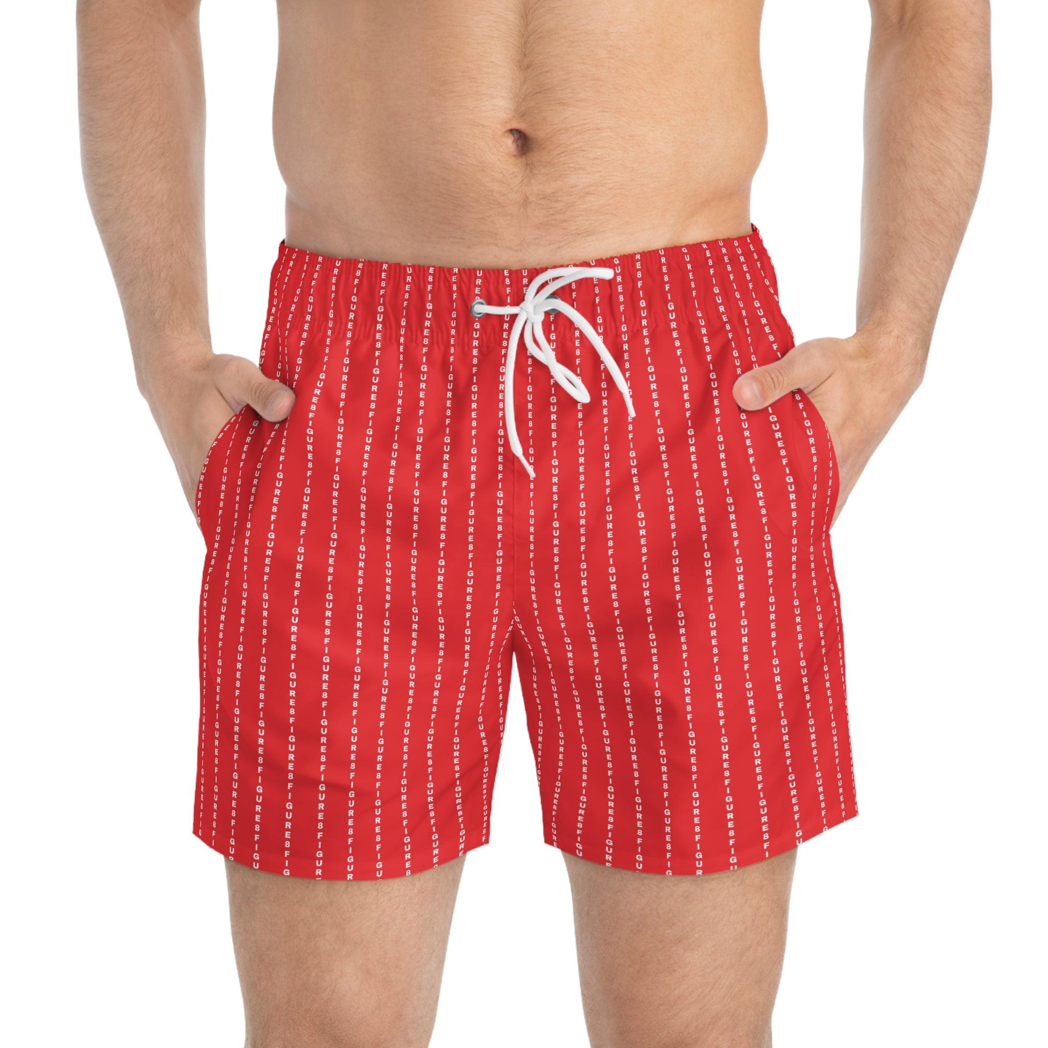 Red Swim Trunks