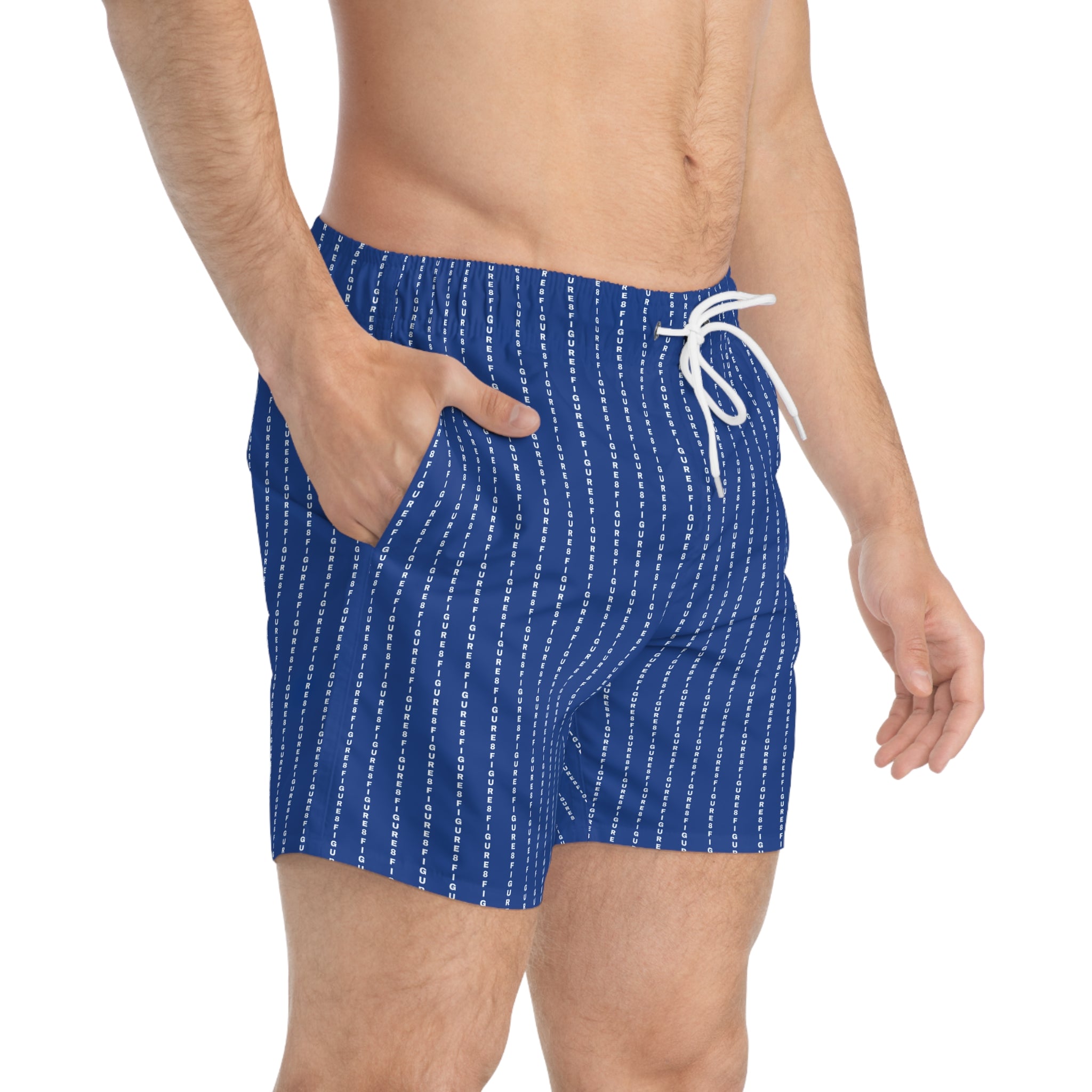 Blue Swim Trunks