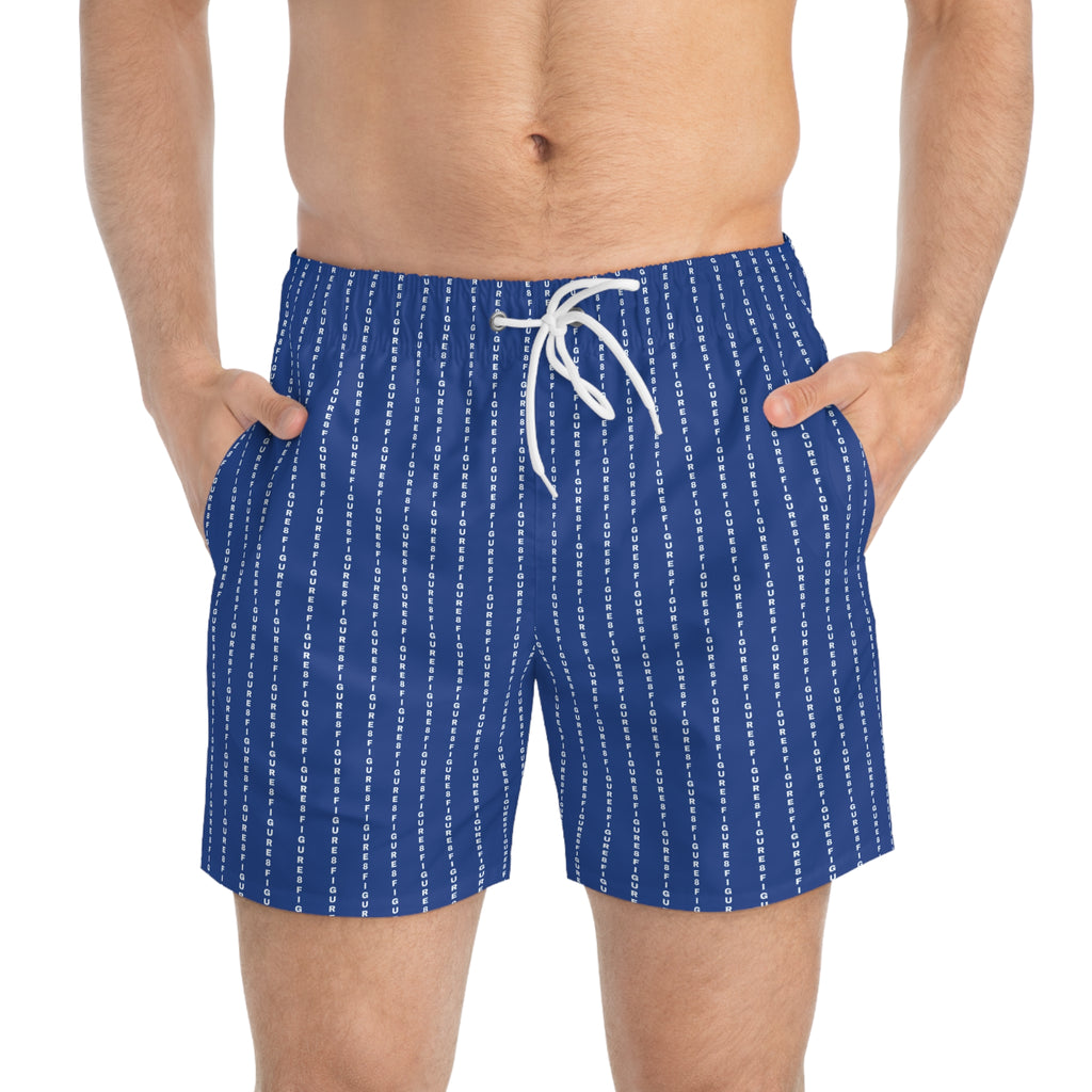 Blue Swim Trunks