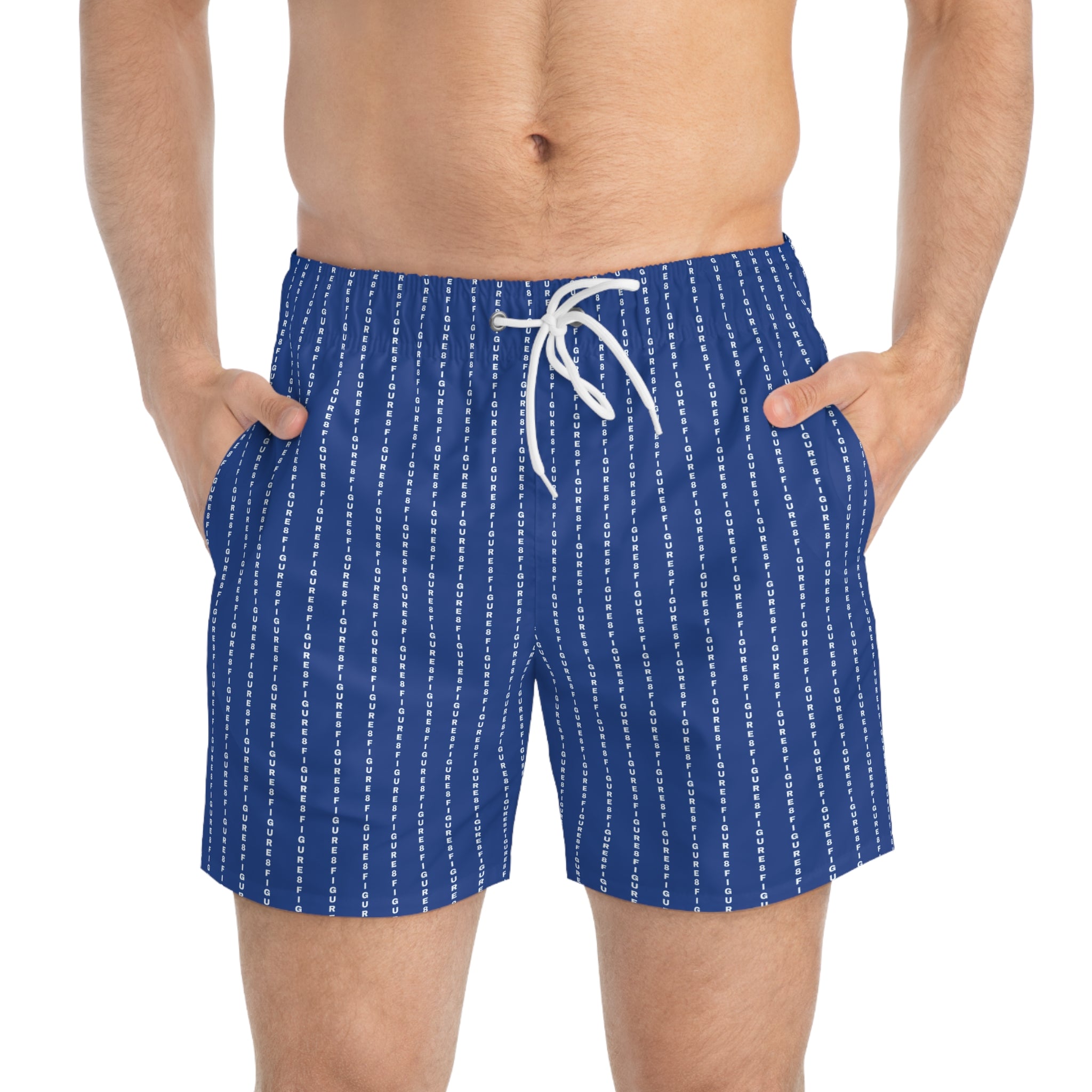 Blue Swim Trunks